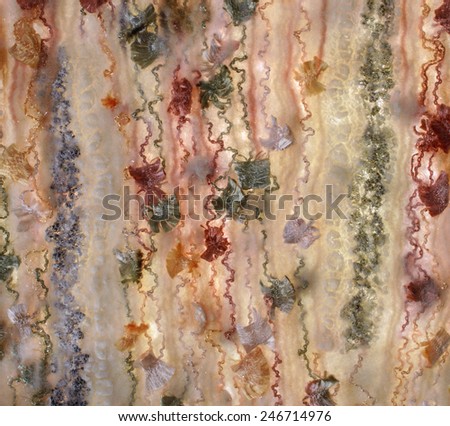 Multicolor abstract fabric texture of wool.  Craft background