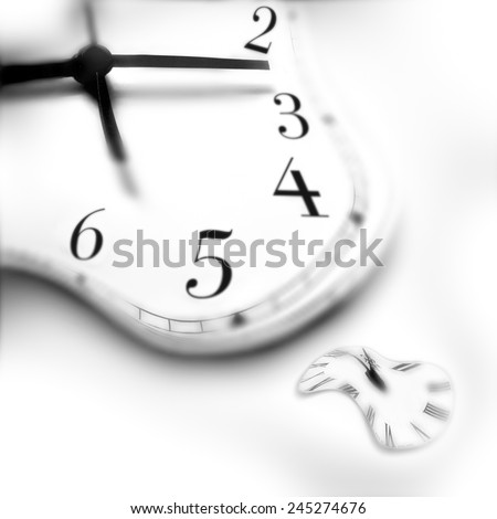 TIME WARP - A conceptual image of warped clocks