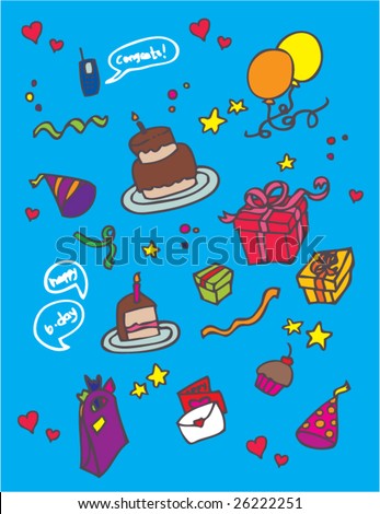 surprise birthday party clip art. surprise birthday party clip