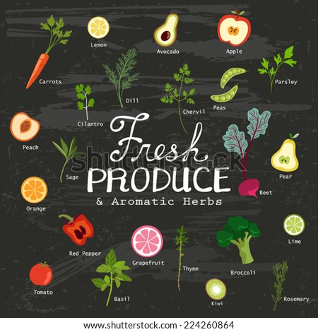 Fresh Produce and Aromatic Herbs