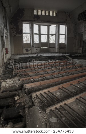 Old gym hall