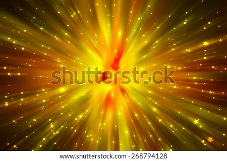 multicolored bright abstract background with stars