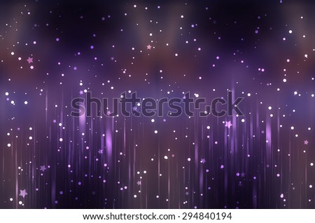 Violet bright abstract background with stars