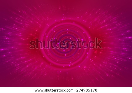Abstract pink background spirals and galaxy