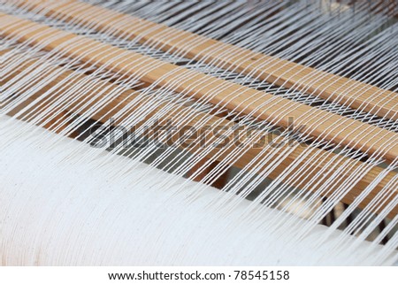 background of the loom at the fair