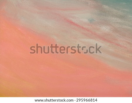 Abstract pink-purple background. Oil painting