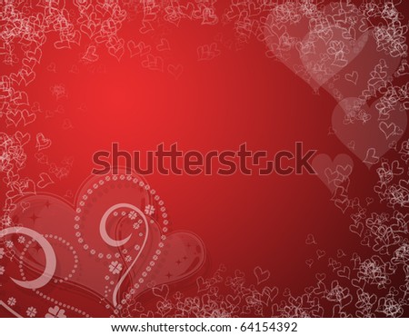 Valentine Background A raster illustration of a Valentine background. Horizontal