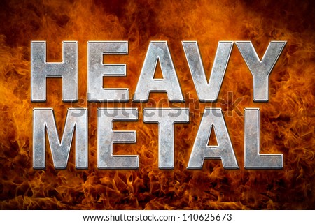 Slight grunge Heavy metal and fire background and banner great for your website or printed material.