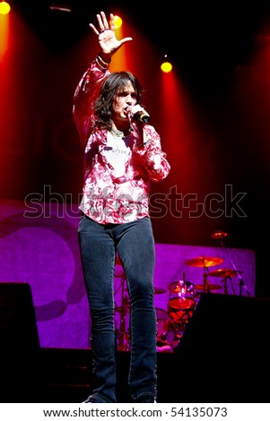 JAPAN - MARCH 13: Kelly Hansen of Foreigner performs on March 13, 2007 Tokyo, Japan