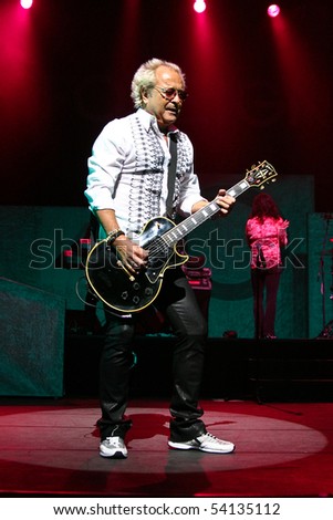 JAPAN - MARCH 13: Mick Jones of Foreigner performs on March 13, 2007 Tokyo, Japan
