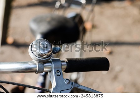 handle bike with a bell