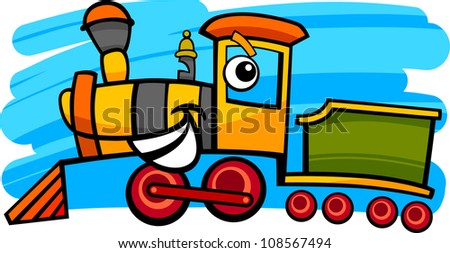 steam train cartoon