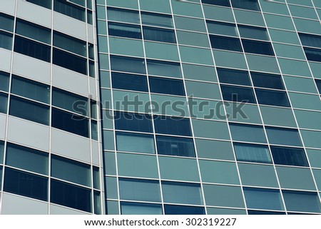 Modern Windows business building