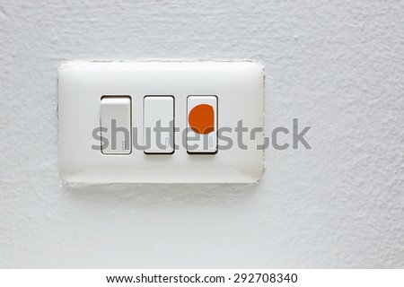 Switch power of three. The orange symbol attached.