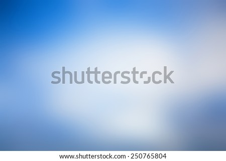 Abstract sky blue blurred background for web design