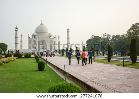 Taj mahal, A famous historical monument of India