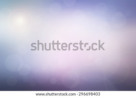 Abstract colorful pastel blurred background. pink, purple, violet and turquoise with bright sunlight and bokeh effect. use for backdrop or web design in sweet concept.