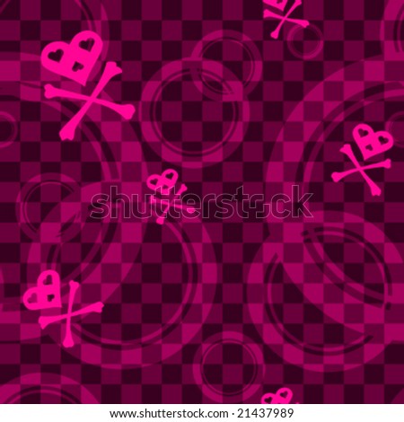 wallpaper emo pink. stock vector : Pink seamless