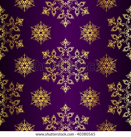 wallpaper purple and gold. stock vector : Purple-and-Gold