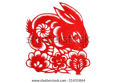 stock photo : Chinese Zodiac, Lunar New Year, Rabbit articulate