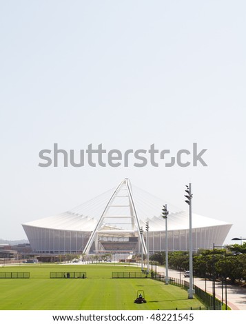 new Moses Mabhida Stadium