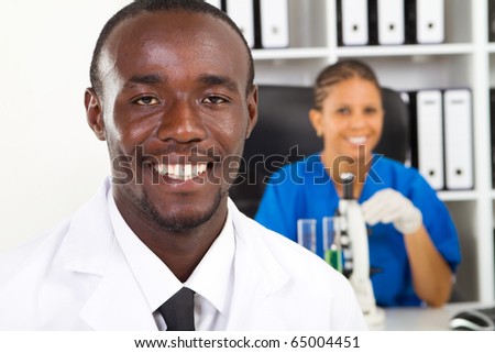 african american medical researchers in lab