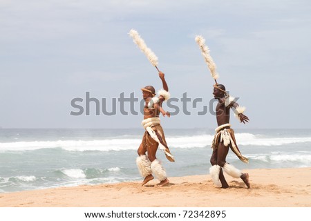African Man Dancing