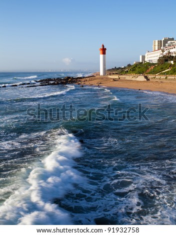 lighthouse in Umhlanga, Durban, South Africa