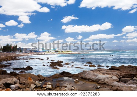 mossel bay beach, western cape, south africa