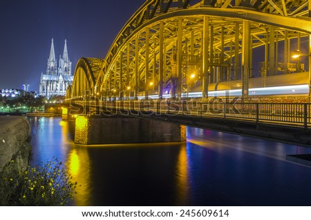 If you have chance to travel to cologne germany, don\'t miss another side of the river to see the dom.