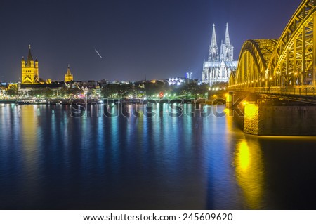 If you have chance to travel to cologne germany, don\'t miss another side of the river to see the dom.