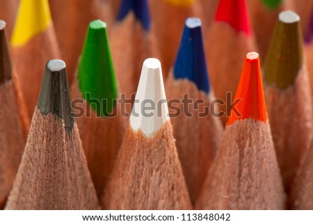 macro background of the pencil as an element for design. high resolution.