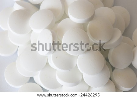 white round pills