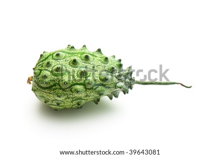 Cucumis metuliferus - Exotic fruit. kiwano. horned melon, African horned cucumber Anguriya.