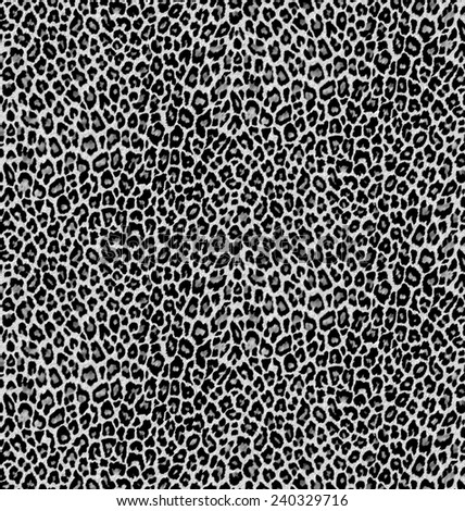 Textile, fabric and artificial leather leopard pattern