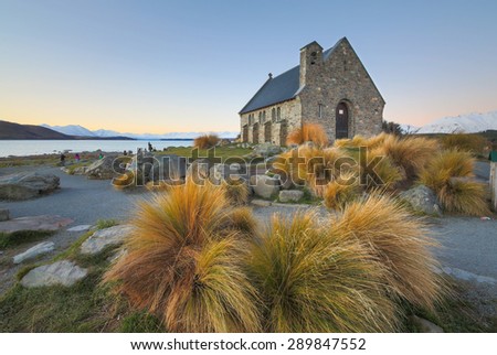 Church of the Good Shepherd at Lake Tekapo in New Zealand