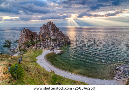 Shaman Rock, Lake Baikal
