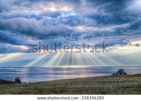 Sunset, Lake Baikal