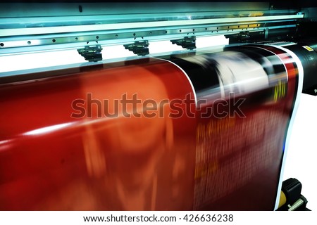large format ink jet printer