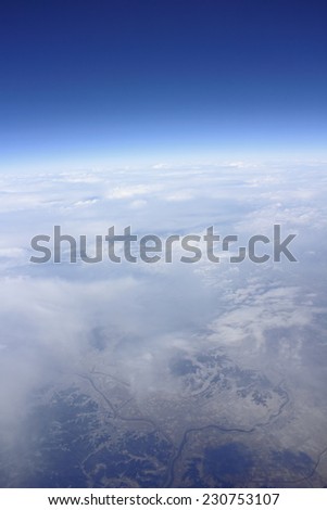 Earth horizon