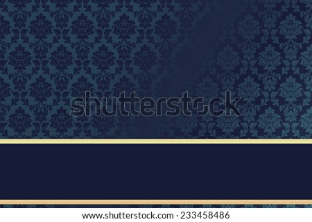 abstract gold in color ,shine satin ,nacre background  with  damask background texture  wallpaper for brochure or website background, elegant luxury gold elements for web and digital design