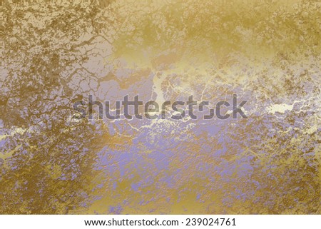 Golden violet abstract  background , with   painted  grunge background texture for  design