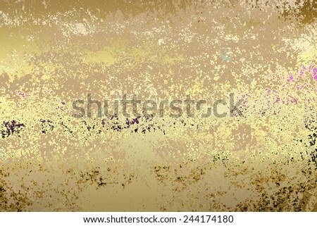 Brown light , golden abstract  background , with   painted  grunge background texture for  design .