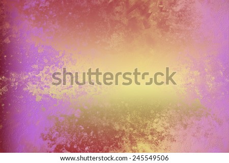 Purple golden , light abstract   background , with   painted  grunge background texture for  design .