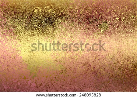 Red light golden abstract   background , with   painted  grunge background texture for  design .
