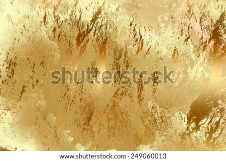 Brown light , golden abstract   background , with   painted  grunge background texture for  design