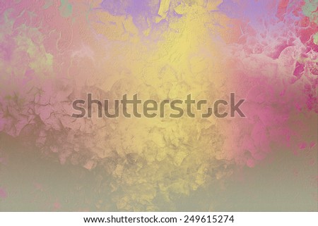 Colorful  light , golden abstract   background , with   painted  grunge background texture for  design