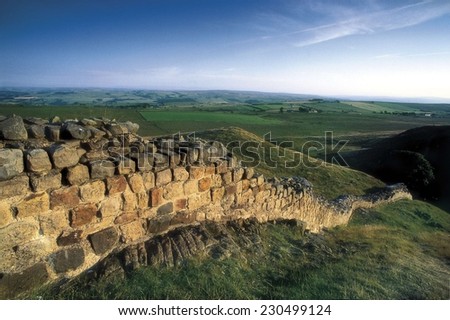 UNITED KINGDOM, NORTH EAST ENGLAND, Hadrian\'s Wall