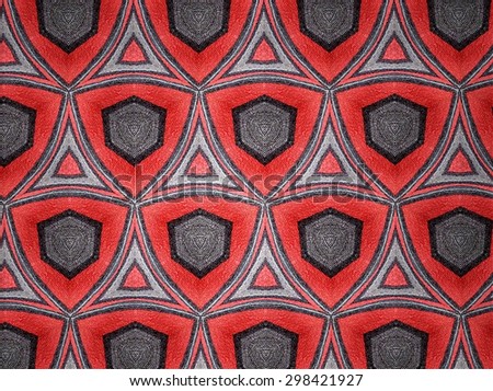 Pattern cloth color