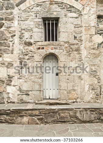 Entrance of the prison of the Bergen castle